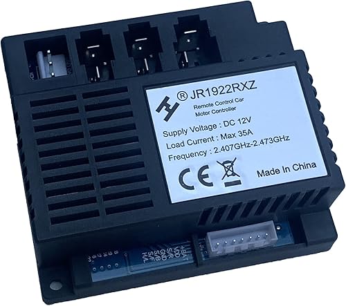 Miniatura 3 de JR1922RXZ 2.4G Control remoto y receptor, para niños, caja de control de 12 V, accesorios de placa base, piezas de repuesto para automóvil