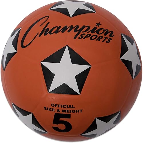 Miniatura 5 de Champion Sports SRB4 - Balón deportivo de goma para fútbol n 4 blanconegro CSISRB4