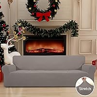 Vista 283 de Easy-Going - Funda elástica para sofá, 1 pieza, protector de muebles, suave, con parte inferior elástica, para niños, tela de jacquard de poliéster