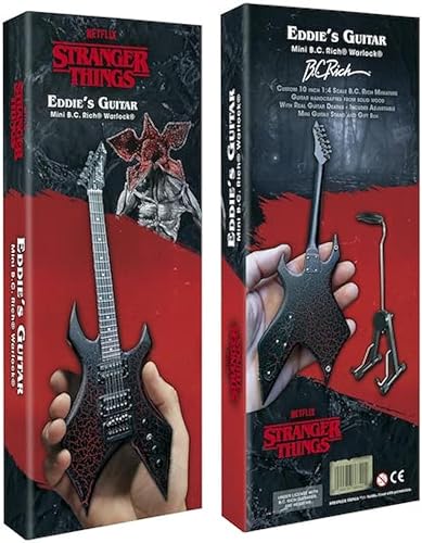 AXE HEAVEN Stranger Things Eddie - Mini guitarra modelo
