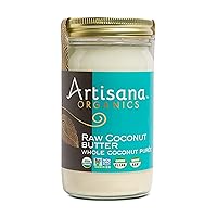 Vista 8 de Artisana Organics Mantequilla de coco cruda (128 onzas (Paquete de 1)) USDA Organic, sin OMG, sin gluten y keto, sin azúcar añadido, paleo, vegano