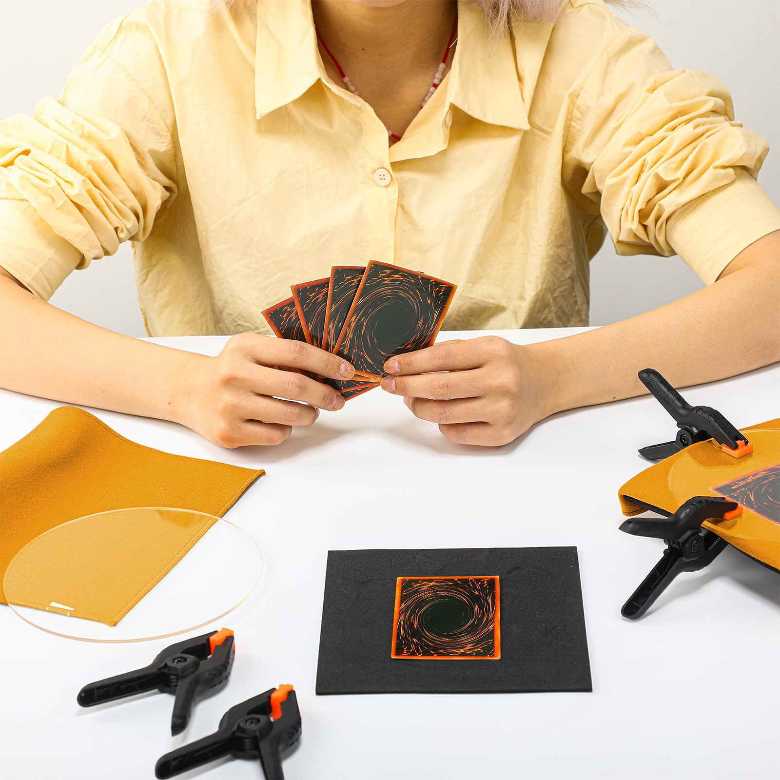 Amazon.co.jp: Leinuosen トレーディングカードクリーニングケアツール