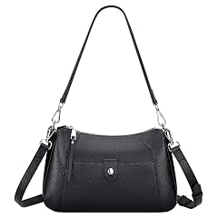 Over Earth Genuine Leather Small Hobo Crossbody Bags for Women Shoulder Purses and Handbags