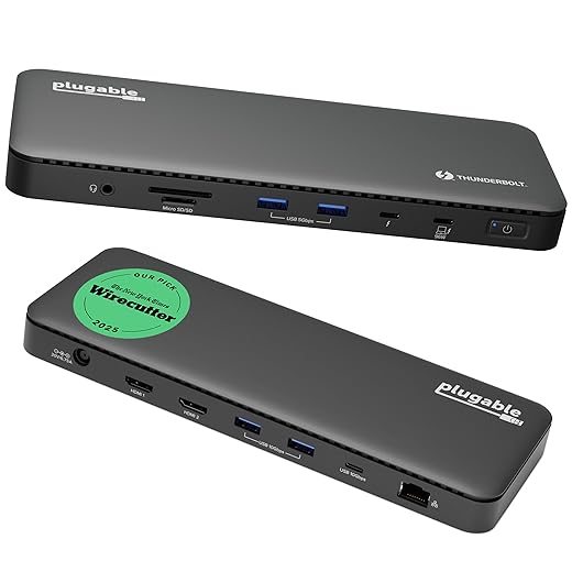 Plugable Thunderbolt 4 Dock 100W