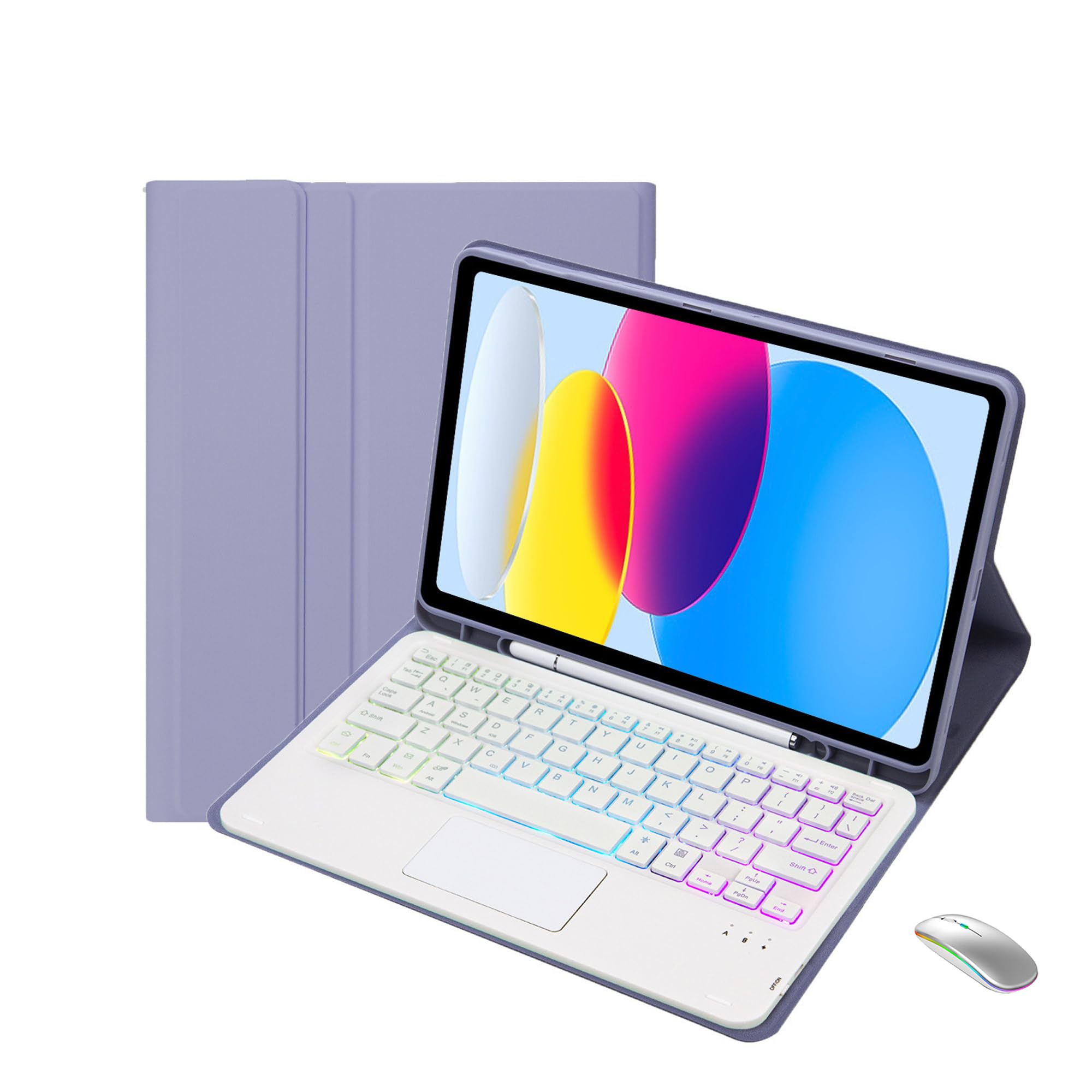 Coque clavier Samsung Tab S9 FE+ pour éviter les rayures et taper vos textes
