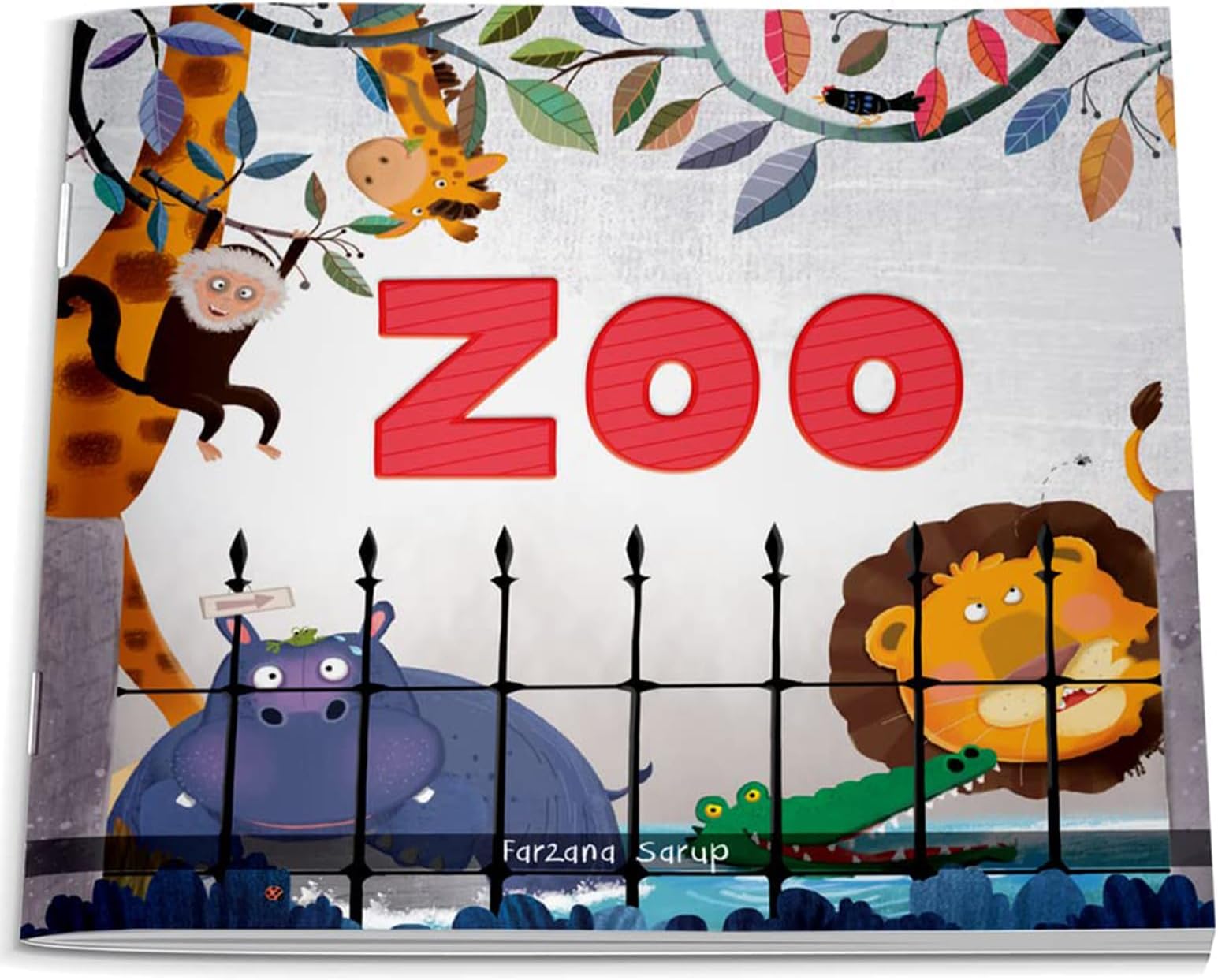 Zoo - Illustrated Book On Zoo Animals