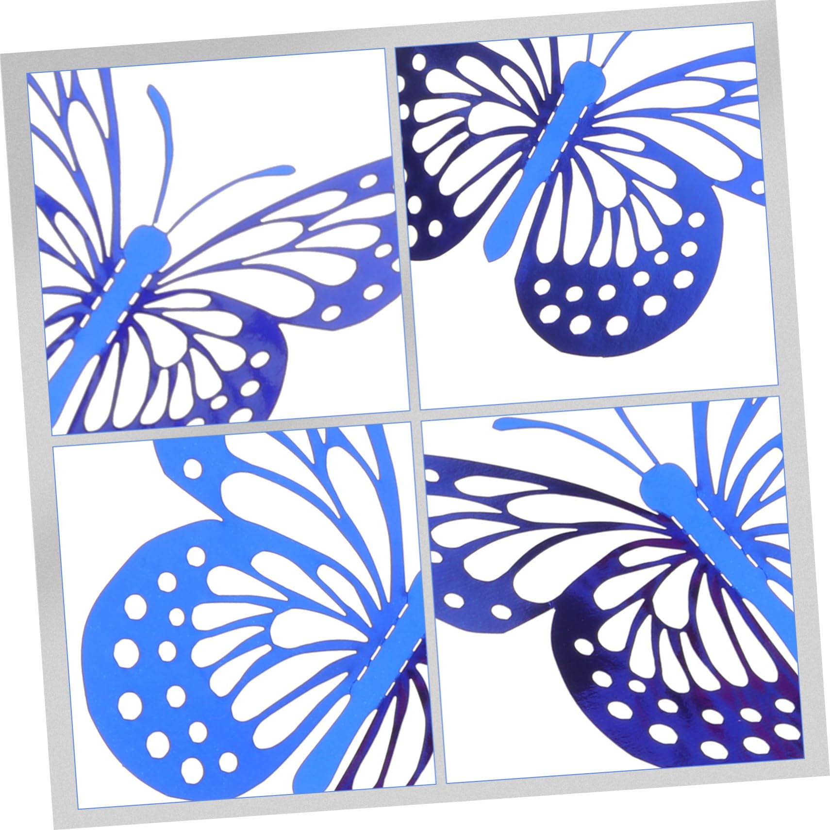 Uonlytech 300stücke Schmetterling Wandsticker Dekorative Aufkleber Für Schlafzimmer Hochzeiten Und Feste Hohles Design Für Kreative Wandgestaltungen Und Besondere Anlässe