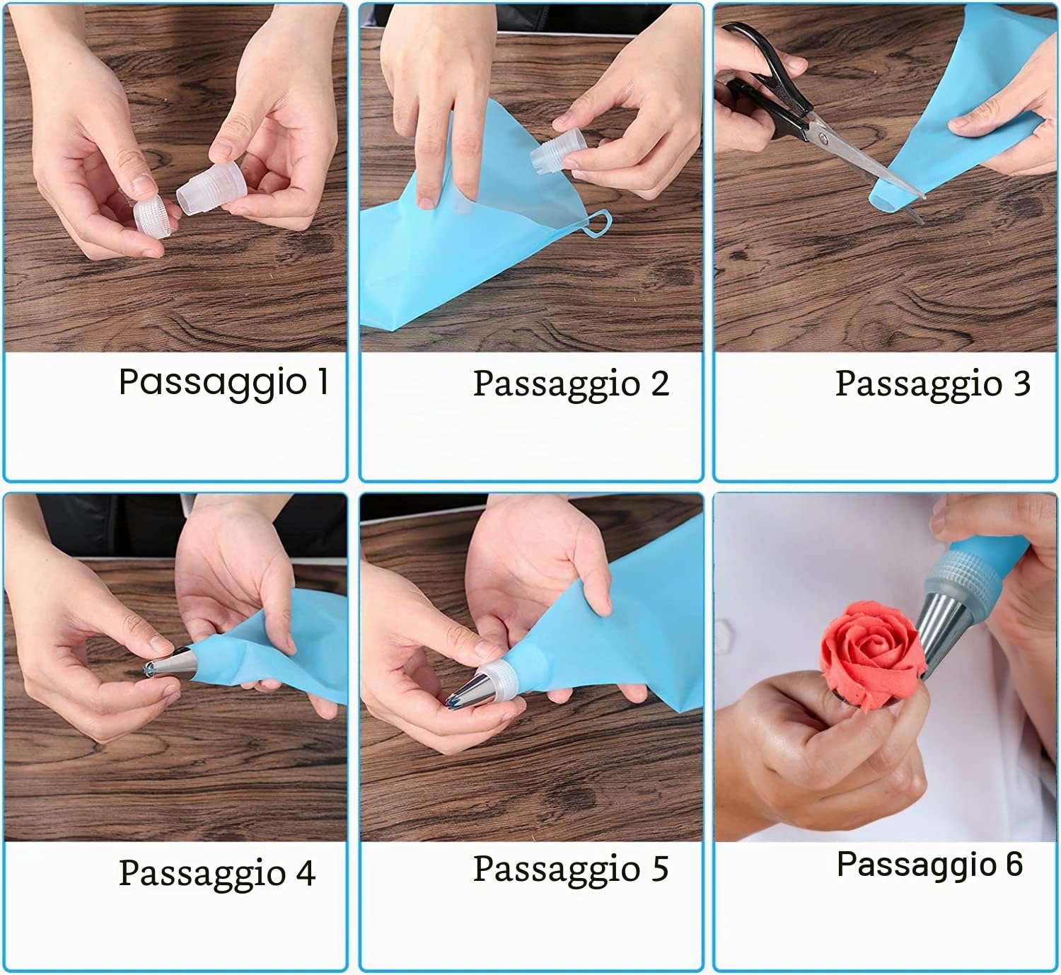 Uten Piatto Girevole per Torte in Alluminio, Set di Utensili Decorazioni Torte Pasticceria, Kit Pasticceria Professionale con Spatole e Ugelli, Per Fare Torte, Decorare Pasticcini