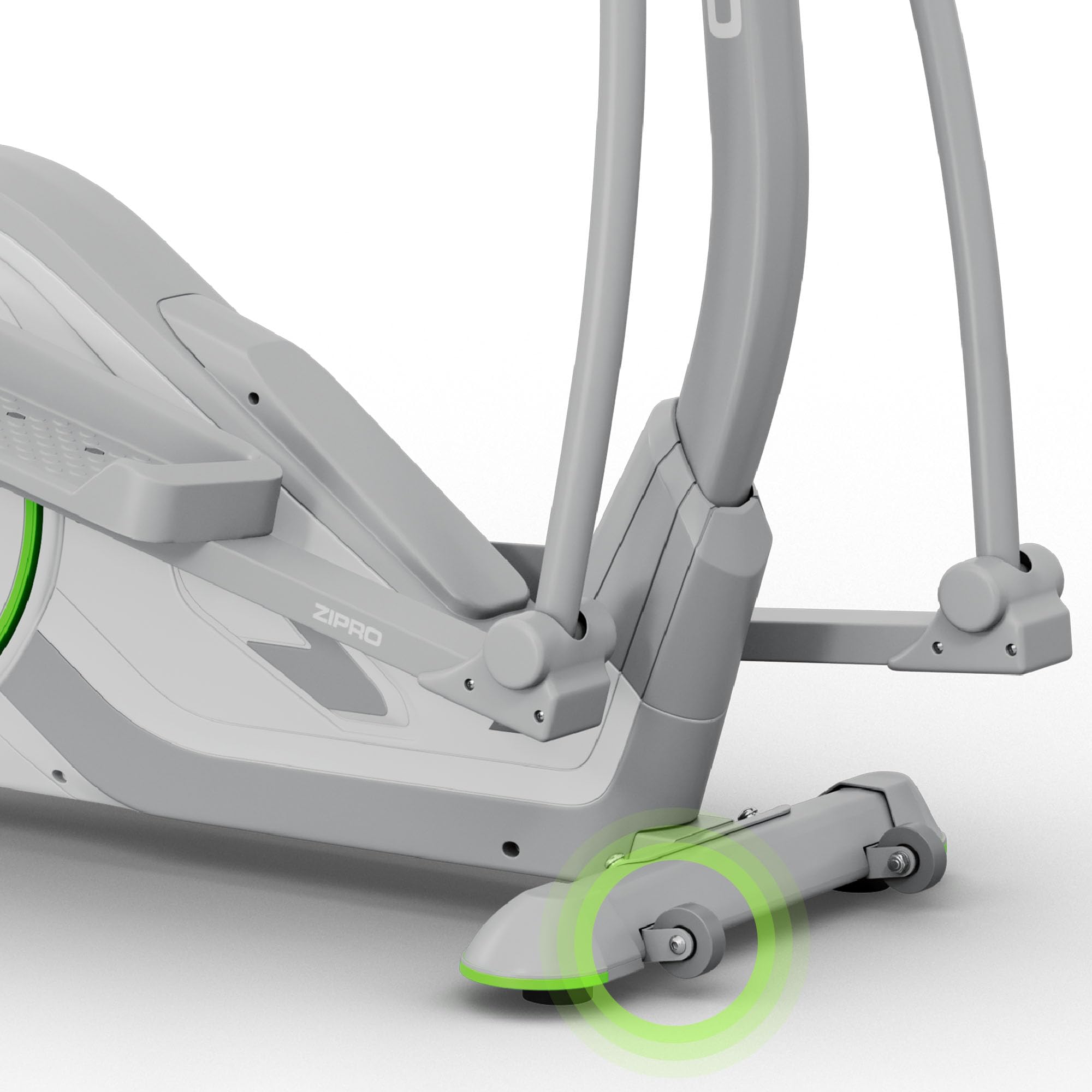 Zipro Elíptica Wave, Resistencia de hasta 120 kg, Equipo de Entrenamiento Cardiovascular, máquinas de Ejercicio, Entrenador doméstico, 32 Niveles de Resistencia, Bluetooth, Soporte para iPad