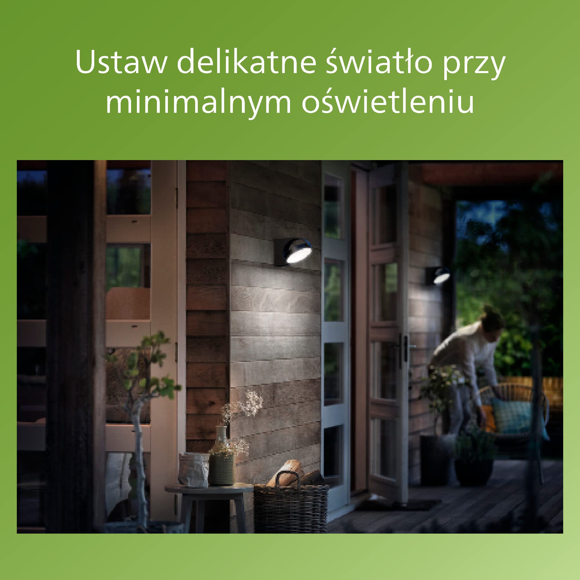 Philips LED Zewnętrzna lampa ścienna Mimosa 7W 4000K, kinkiet, ochrona IP44