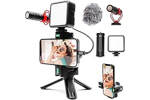 Movo iVlogEK Vlogging Essentials YouTube Starter Kit for Kids