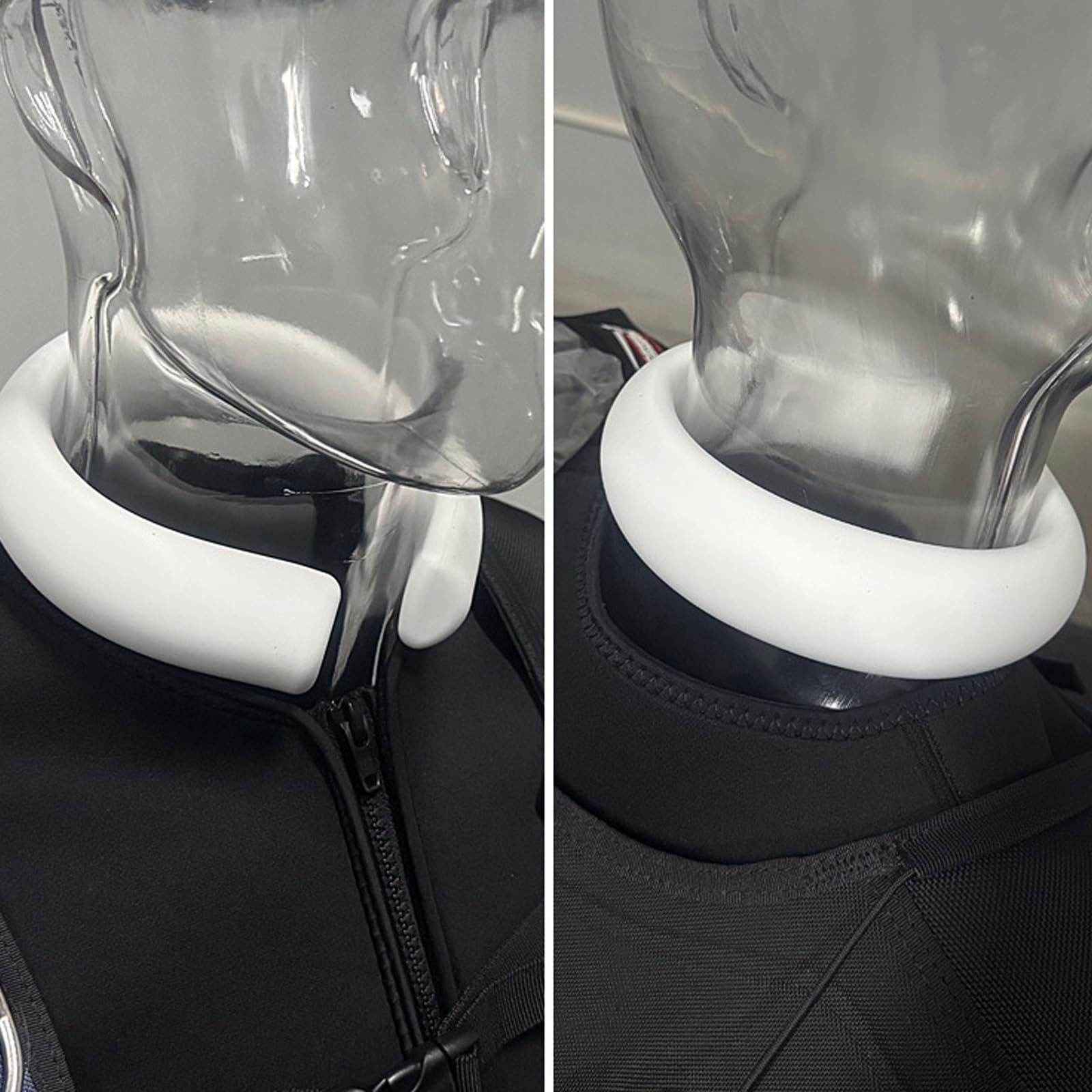 Scubas - Peso de cuello con siliconas flotantes para profundidad de buceo, ancho de buceo, antideslizante, dispositivo de control de flotabilidad neutra