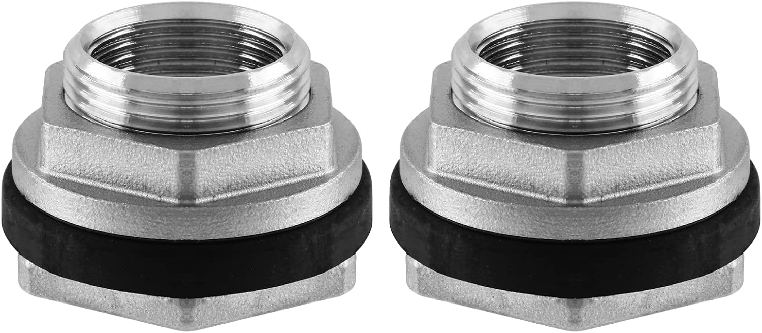 Litoexpe 1/2" NPT Female Thread Bulkhead Water Tank Fitting