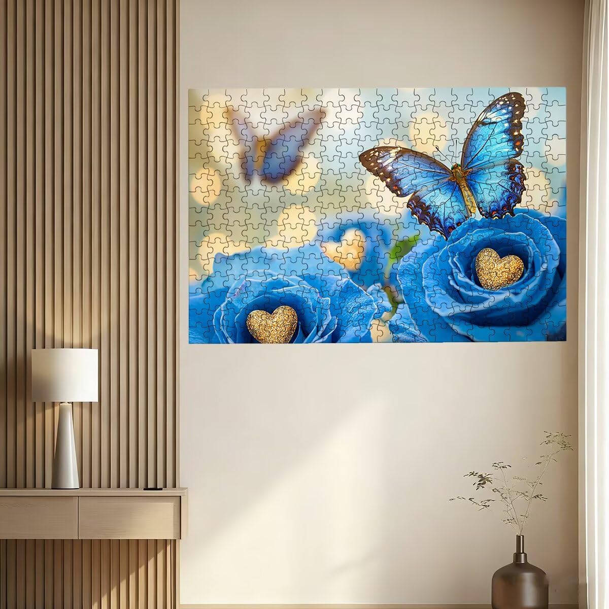 Puzzle 5000 sztuk motyl, różowe drewniane puzzle, klasyczne wyzwanie puzzle dla całej rodziny, zabawki puzzle litery na plecach, oryginalne prezenty dla mężczyzn Decor -2097