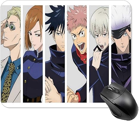 Amazon Co Jp 呪術廻戦滑り止めゲーミングマウスパッド アニメゲーミングマウスパッドオフィス パソコン 周辺機器