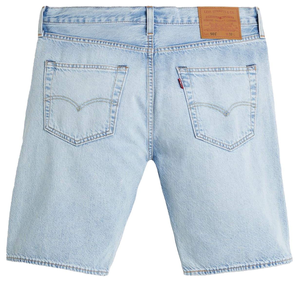 Levi's 501 Original Shorts, Pantalones Cortos Hombre, Light Thread LTWT SH, 38W