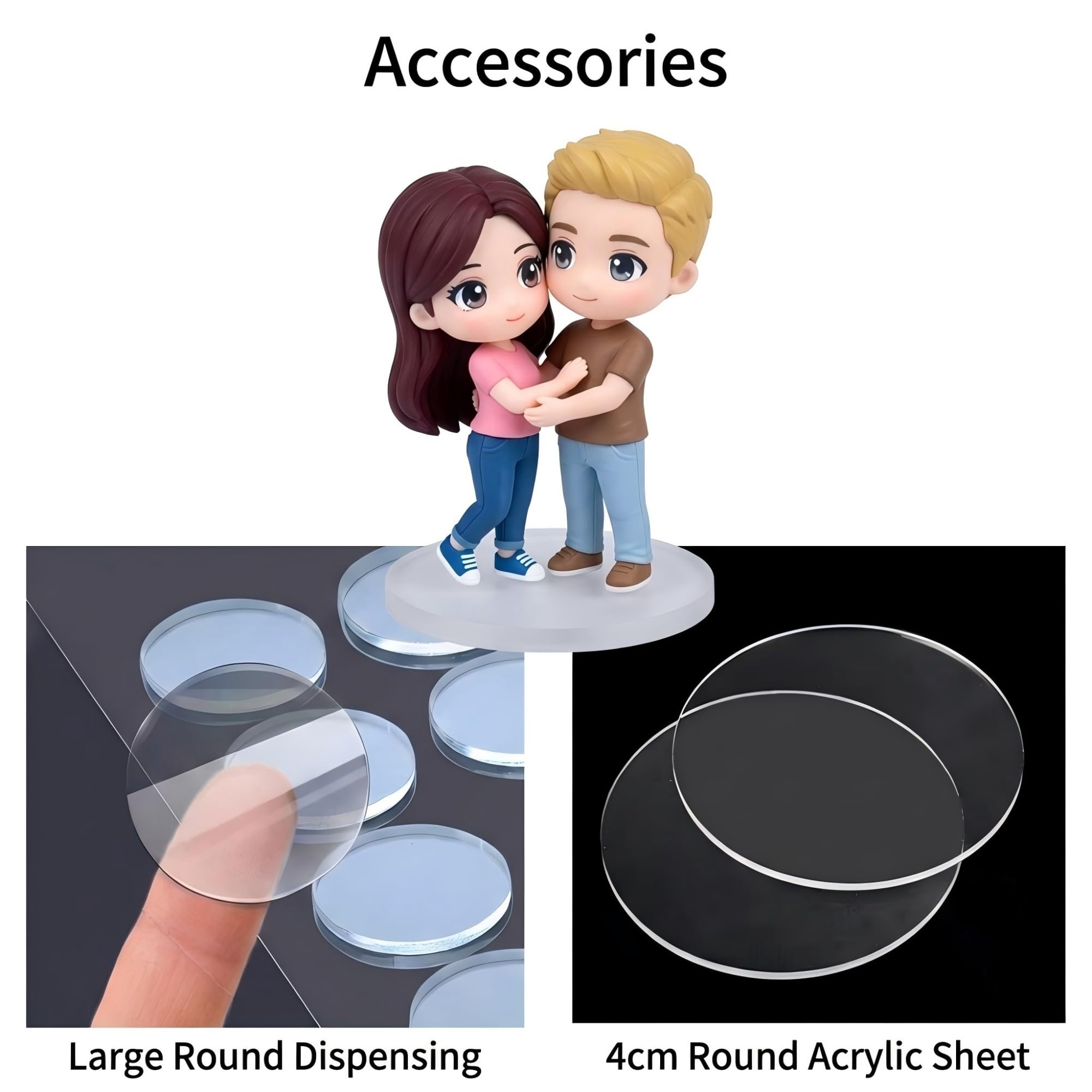 Figura Personalizada 3D Mini Estatua de Resina Ultra HD Estilo de Dibujos Animados Estatua Coleccionable para Hombres Mujeres Pareja Regalo Único Personalizado en Cumpleaños Aniversario Navidad Bodas