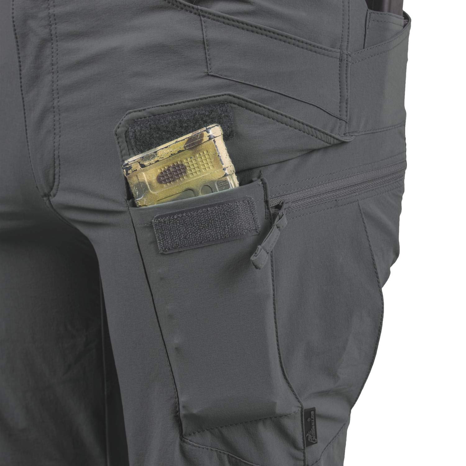 Helikon-Tex Urban/Outdoor Tactical Pantaloncini da Uomo – Pantaloncini Cargo Leggeri per tattico, Militare, Polizia, Escursionismo, Caccia