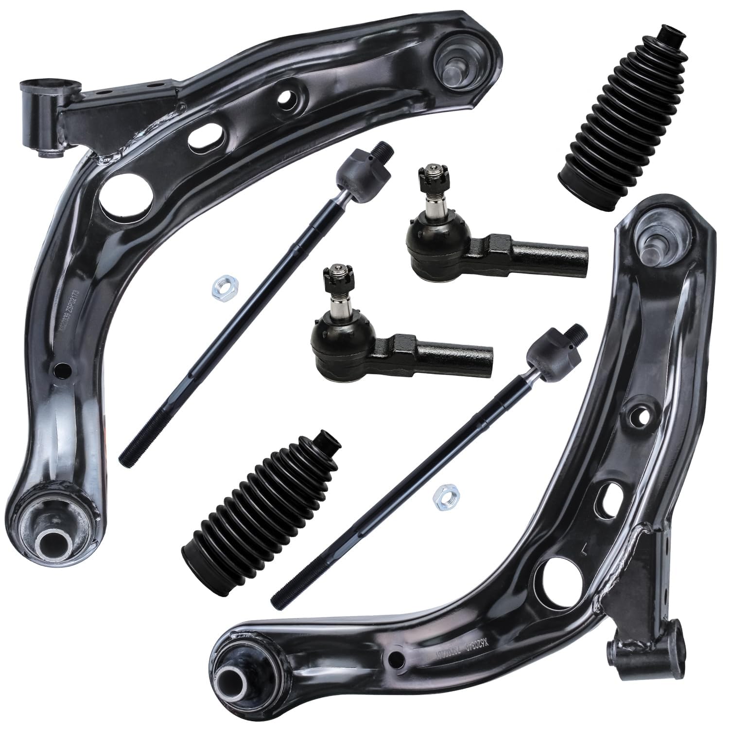Detroit Axle - 8pc Front End Suspension Kit for 2000-2006 Mazda MPV, 2