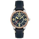 Men&apos;s 42mm Spitfire Smith Automatic Airfix Edition Watch with Leather Strap AV-4090