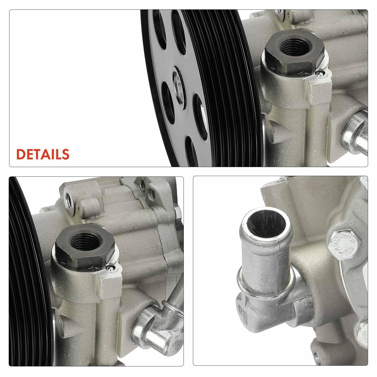 Frankberg Bomba de la dirección asistida Compatible con A4 8E2 A4 Avant 8E5 A4 Avant 8ED A4 8EC A6 4B2 4B4 Replace# 21-5352