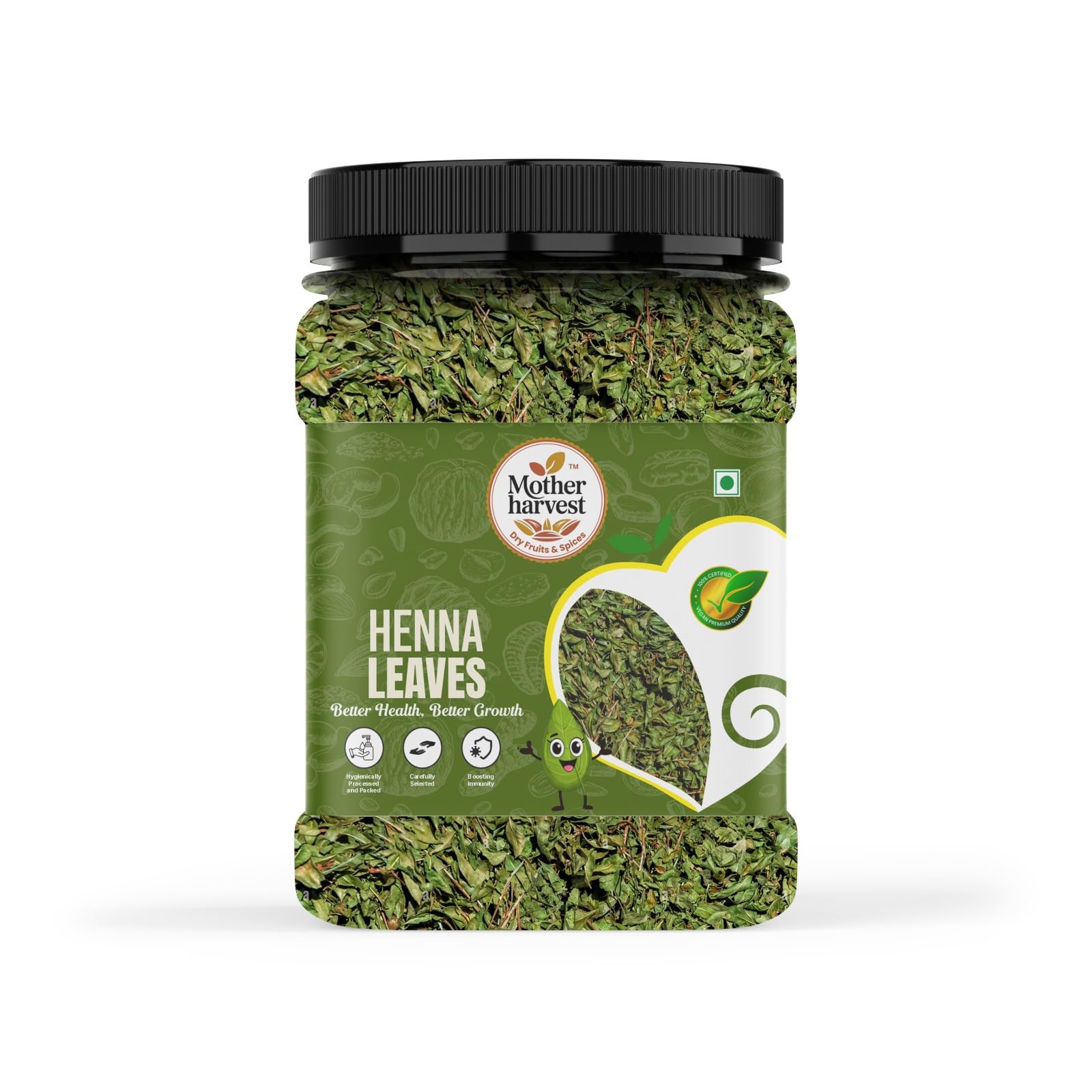 Henna Leaves – 100% Natural Dried Henna Leaves for Hair, Skin & Wellness | Hygienically Packed for Herbal Use, Home Remedies & Natural Care (100GM)-picture-36