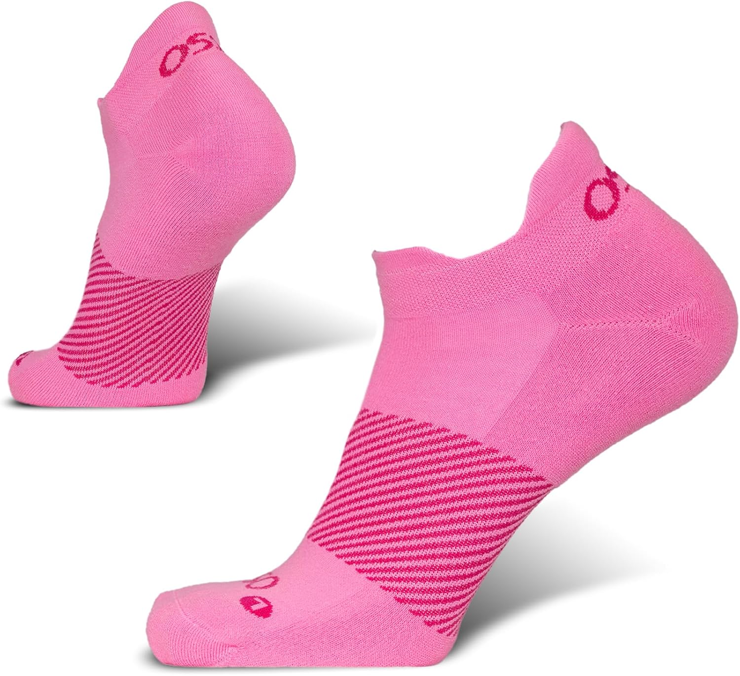 OS1st Wicked Comfort No Show Socks with light compression for maximum cushion, blister protection and breathable fabric