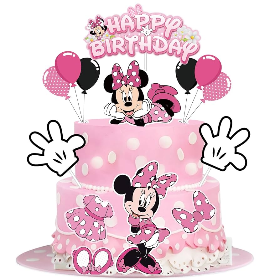 amazon-com-9-pcs-minnie-cake-decorations-for-girls-pink-bow-and-white-gloves-mouse-minnie-birthday-cake-topper-for-girls-1st-2nd-3rd-birthday-party-baby-shower-decorations-pink-toys for Free Printable Minnie Mouse Cake Topper Amazon.com: 9 Pcs Minnie Cake Decorations for Girls, Pink Bow and White Gloves Mouse Minnie Birthday Cake Topper for Girls 1st 2nd 3rd Birthday Party Baby Shower Decorations (Pink) : Toys & for Free Printable Minnie Mouse Cake Topper