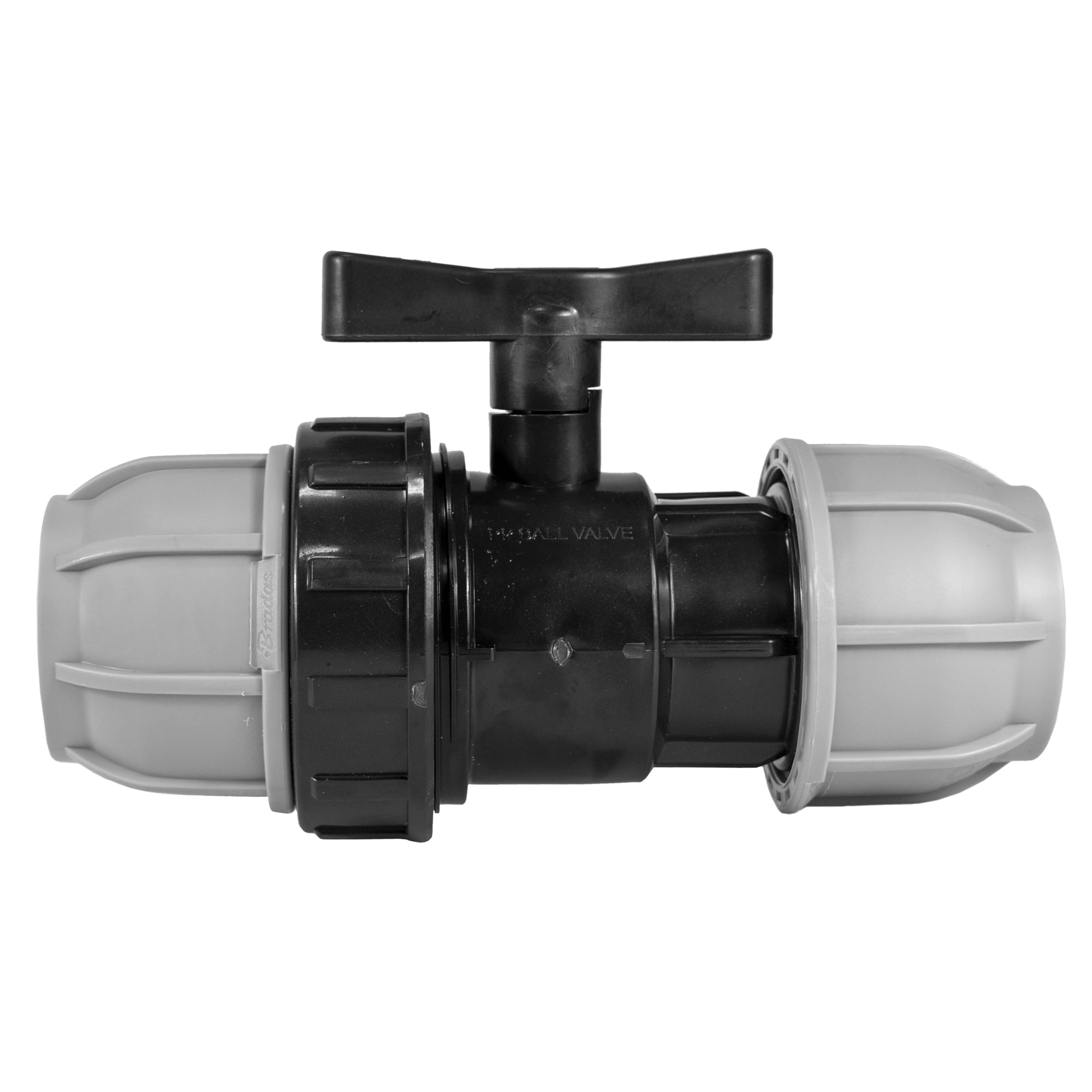 mdpe Water Pipe Plumbing Fittings-Compression Flow Control valves for Drinking Water/Irrigation Supply,Singe Union Valve,fits 20mm 25mm 32mm 40mm 50Mmm and 63mm Pipes (20.00mm)