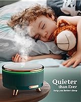 Vista 4 de Difusor de Aceite Esencial para el Hogar, Difusores para Aceites Esenciales de Habitación Grande, Difusor de Aromaterapia de 500ml, 7