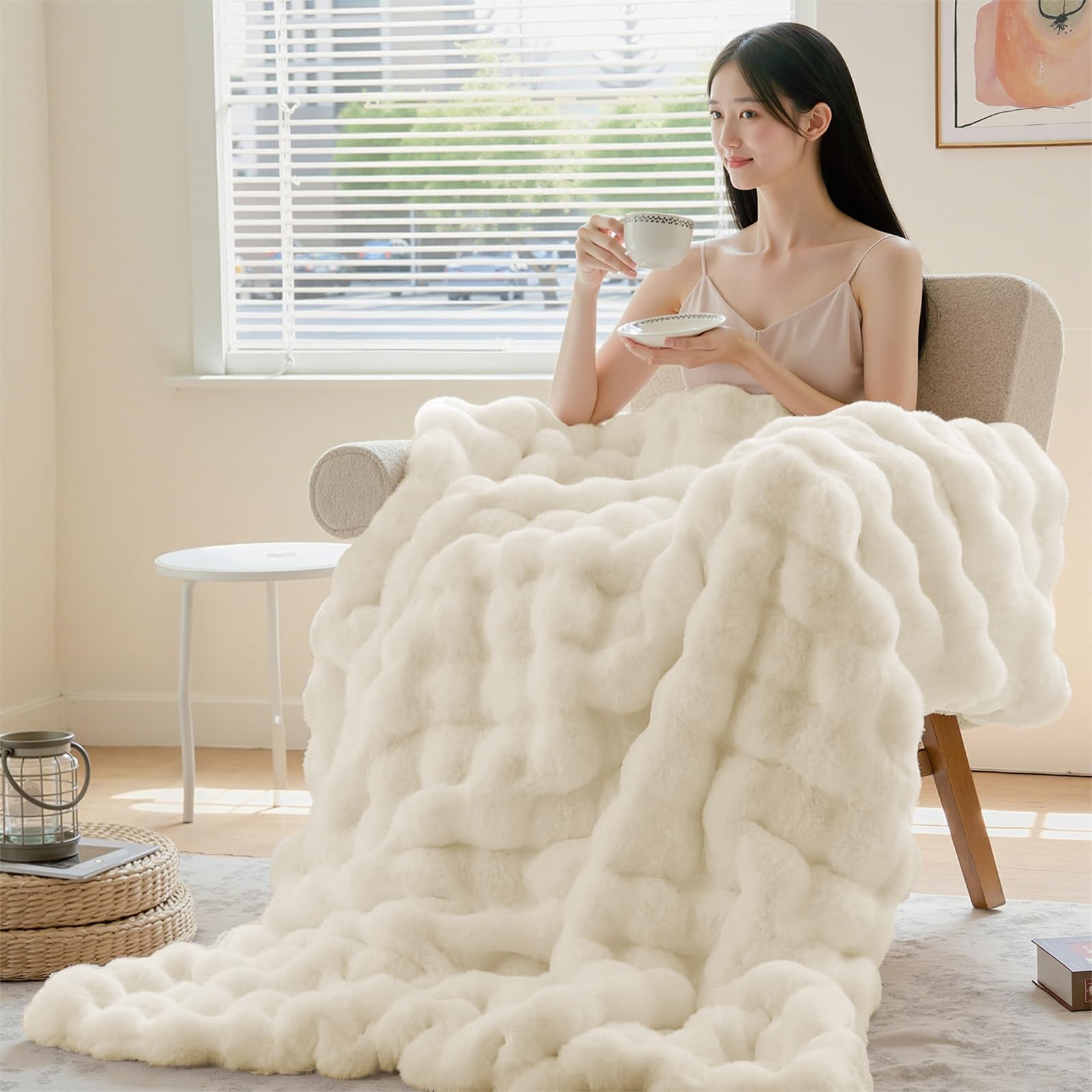 Amazon｜毛布 ブランケット 二枚合わせ MAZOT 膝掛けふわとろ とろとろ