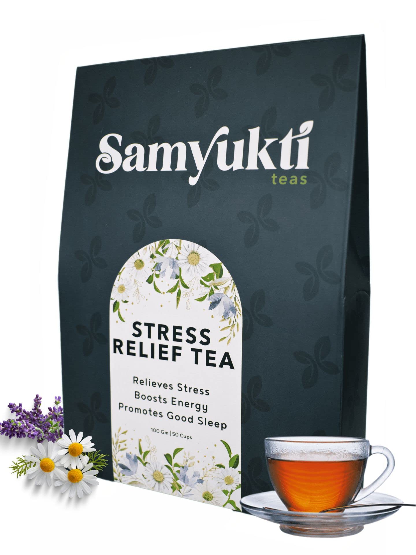 See full amazon price history chart for SAMYUKTI Herbal Stress Relief Tea | A calming blend of Chamomile, Lavender, Rose | Helps In Good Night Sleep And Boosts Energy | 100% whole leaf and pure Natural | 100GM 50 cups SAMYUKTI Herbal Stress Relief Tea | A calming blend of Chamomile, Lavender, Rose | Helps In Good Night Sleep And Boosts Energy | 100% whole leaf and pure Natural | 100GM 50 cups (B0BRD7X88M) Amazon Price History, Amazon Price Tracker