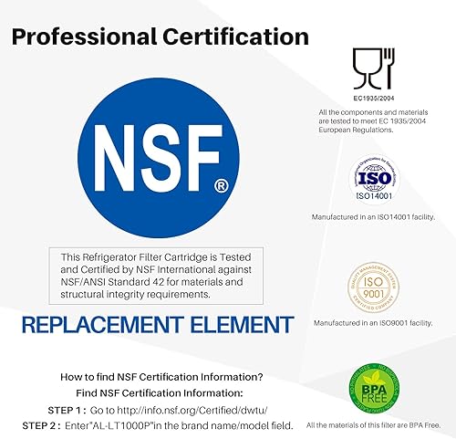 Miniatura 3 de AQUALINK ADQ747935 - Repuesto para LT1000P MDJ64844601, Kenmore Elite 46 9980, ADQ74793501, LT1000, LT1000PC, ADQ74793502, LMXS28626S, LMXC23796S,