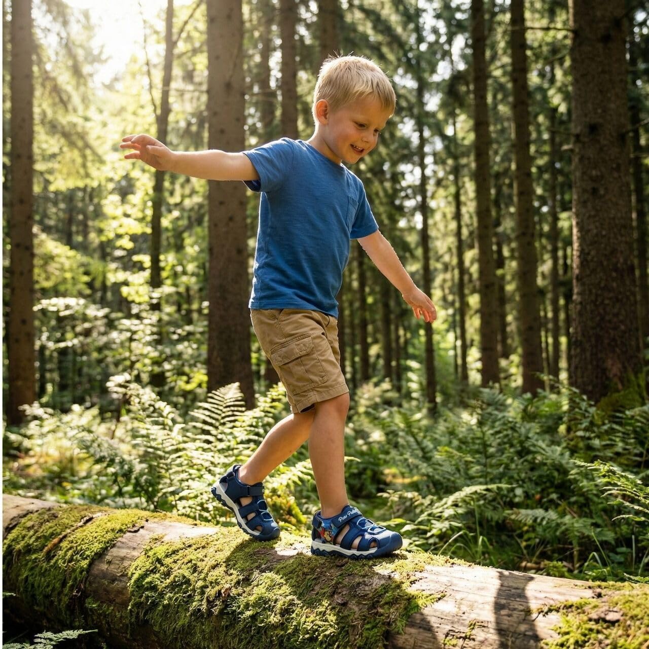 Leomil Paw Patrol Sandales Garçon Enfants Boyss Chaussures, Chaussures d'été pour enfants