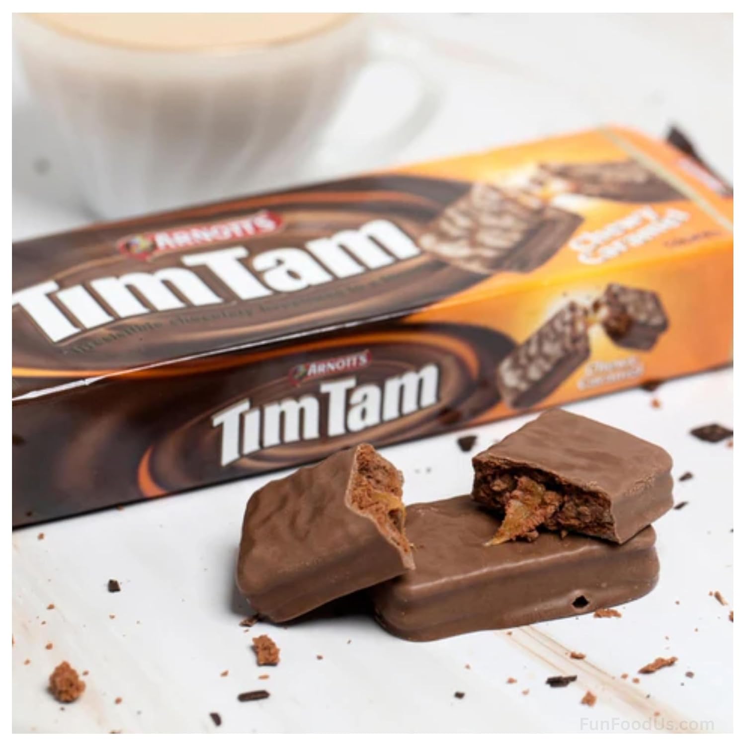 Sampler Tim Tam Choc Cookie Biscuits (Value 3 Packs) Chewy Caramel, Extra Chocolaty, Dark Mint, Aussie Made & Loved