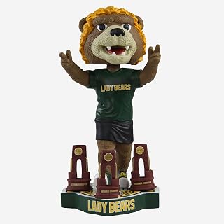 FOCO Marigold Baylor Women's Basketball 3X National Champions Bobblehead NCAA