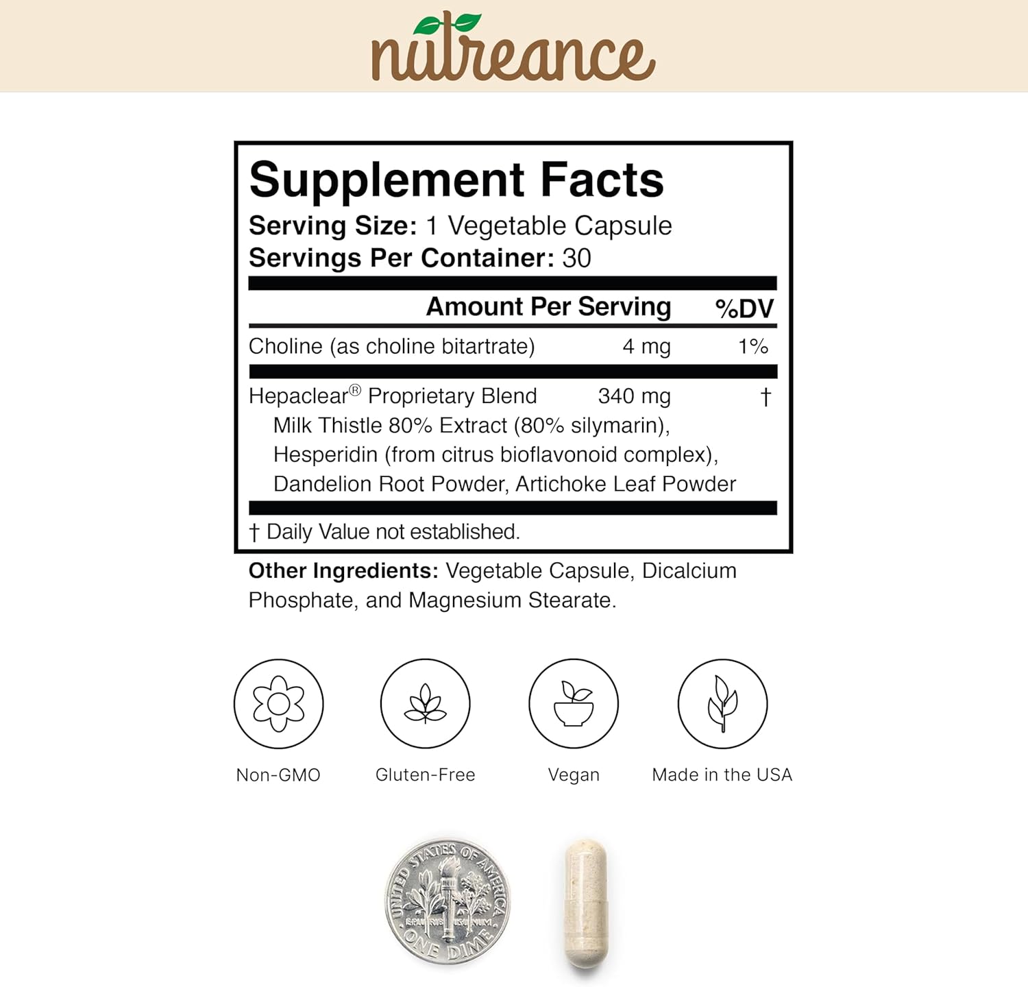 Natural Liver Support Supplement with Hesperidin - Non-GMO, Vegan, Gluten-Free - Image 4