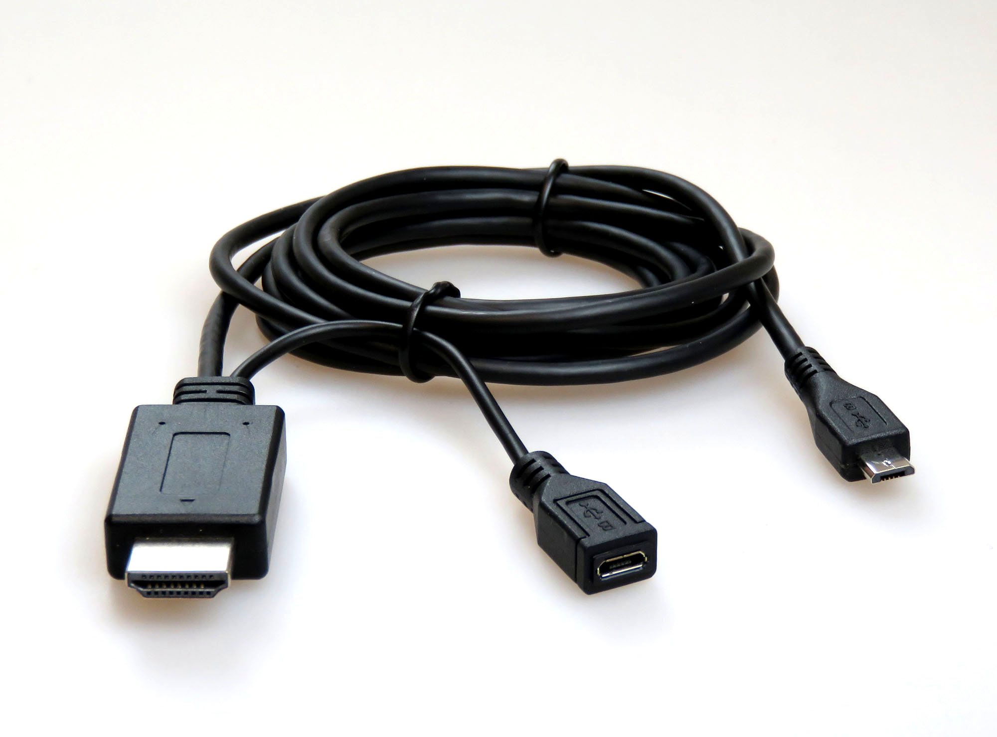 Amazon | スマホ画面を大画面で! さすだけ簡単! MHL-HDMI変換ケーブル