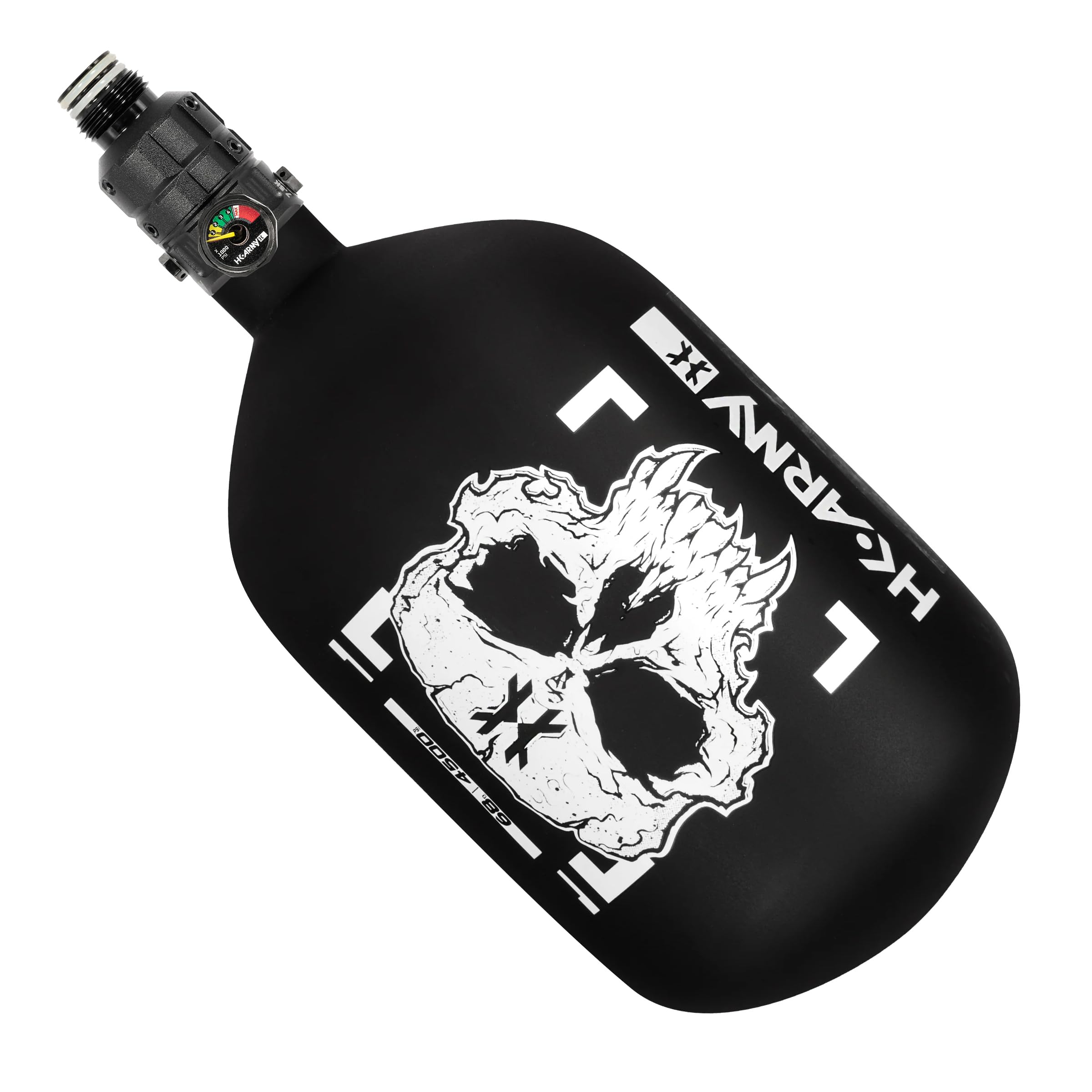 HK Army HPA Paintball Tank - Lightweight Pro Alpha Air Carbon Fiber Compressed Air Tank PRO Reg 4500psi