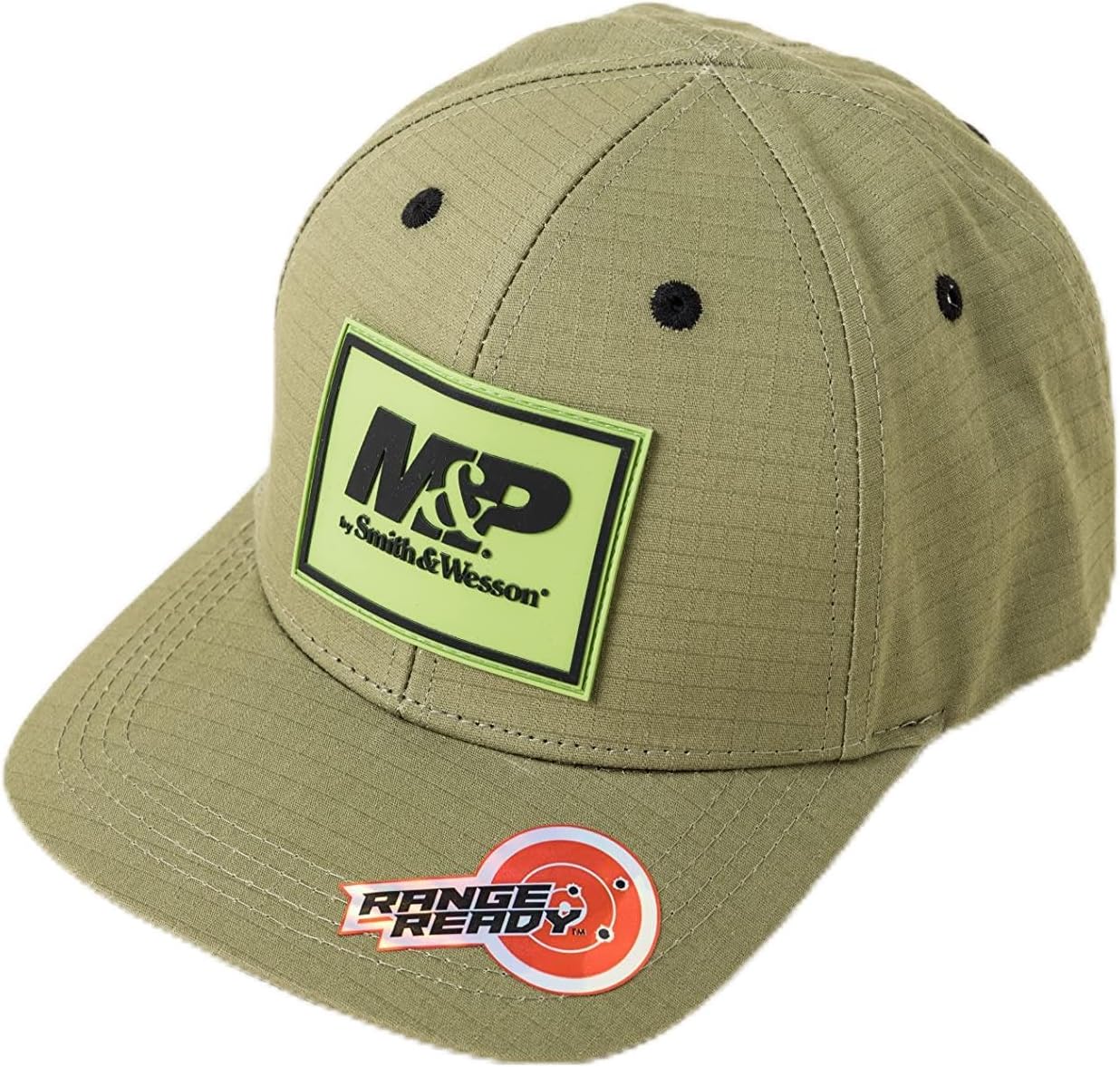 Smith & Wesson M&P Officially Licensed Men's Ripstop & Cotton Caps, Adjustable Snapback or Hook & Loop Baseball Cap