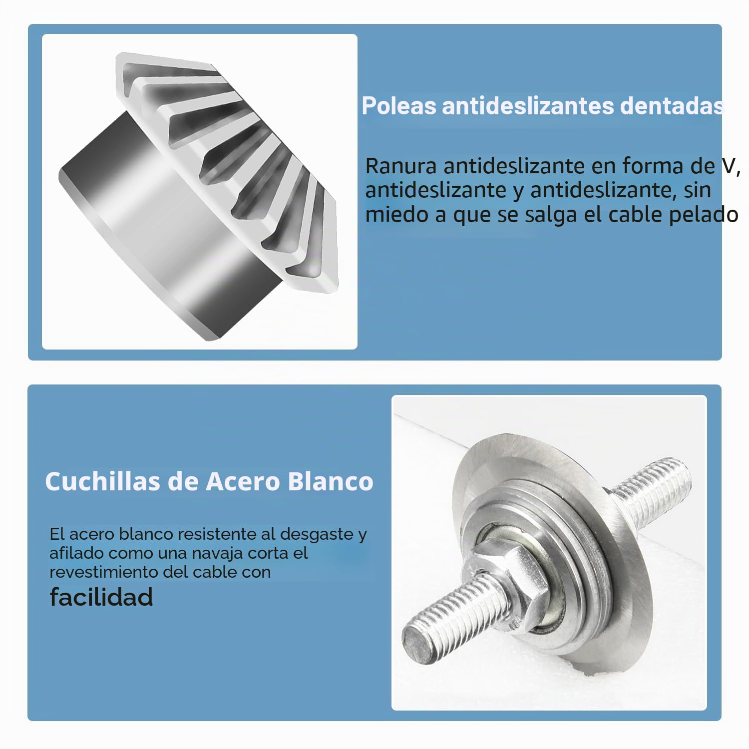 Maquina Pelacables Electricista Cobre, Pelacables Automático con Manivela, Manual Adecuado para Cables de 1-25 mm, Pela Cables de Electricidad para Cobre y Chatarra