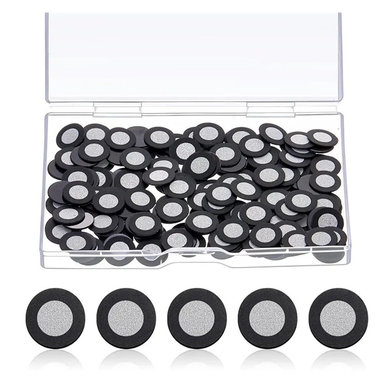 1000 sztuk 3D magnetyczna kropka śledząca wewnętrzna 6mm zewnętrzna 10mm odblaskowe punkty odniesienia do skanowania 3D