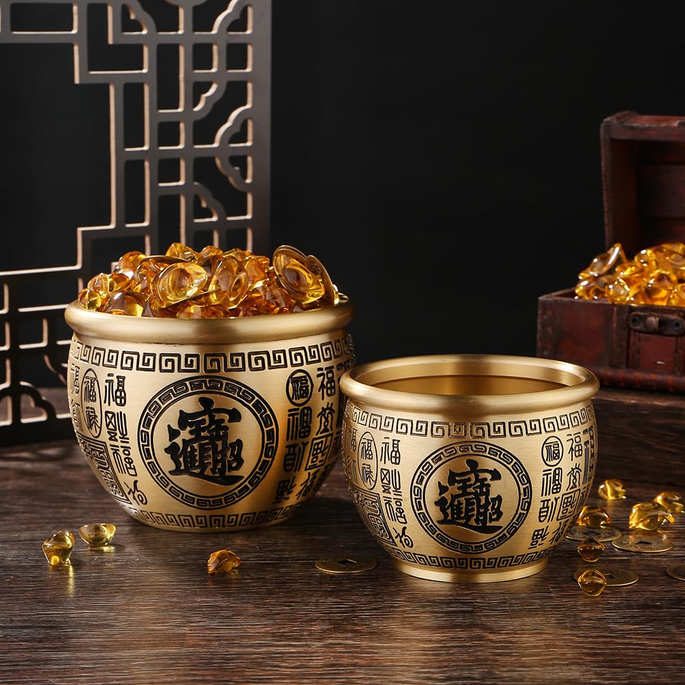 銅細工 聚宝盆 置物 招米 聚米 大盆 工芸品 装飾品 美術品 銅 細工 四大神獣盤 皿 聚宝盆 装飾品 工芸品 美術品 置物