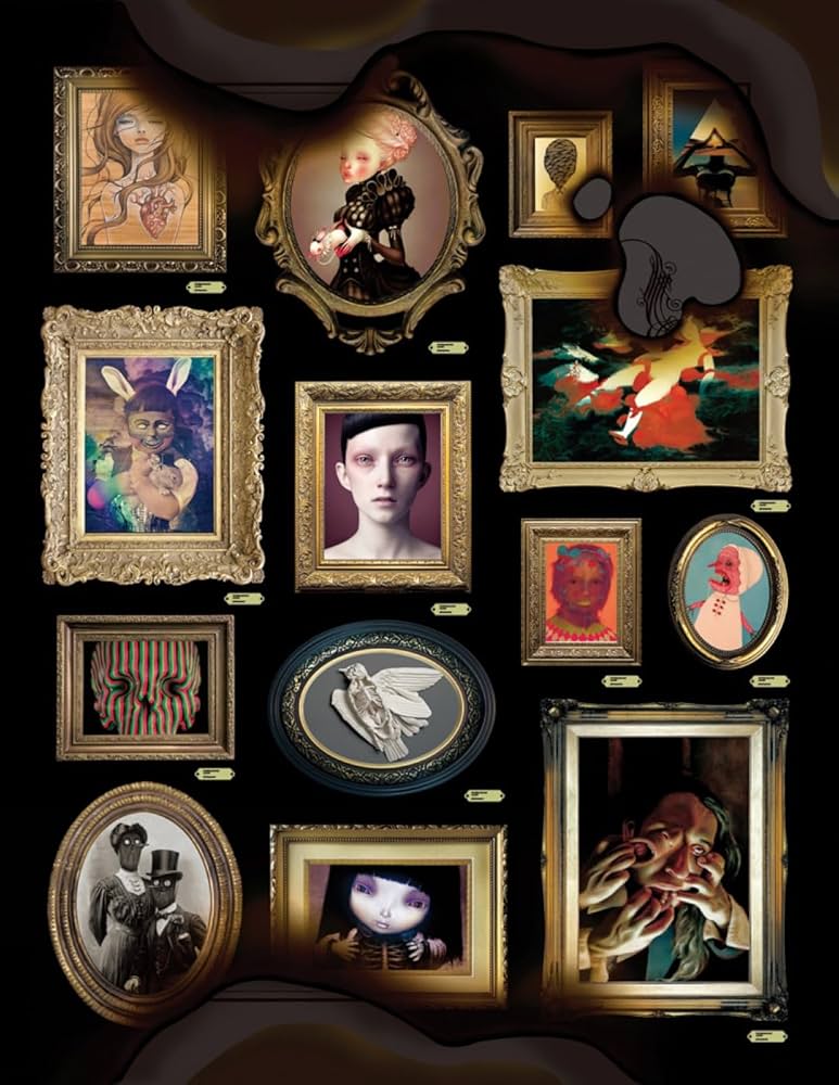 【新品】Dark Inspiration Victionary ゴシック アート Amazon | Dark Inspiration: Grotesque Illustrations, Art