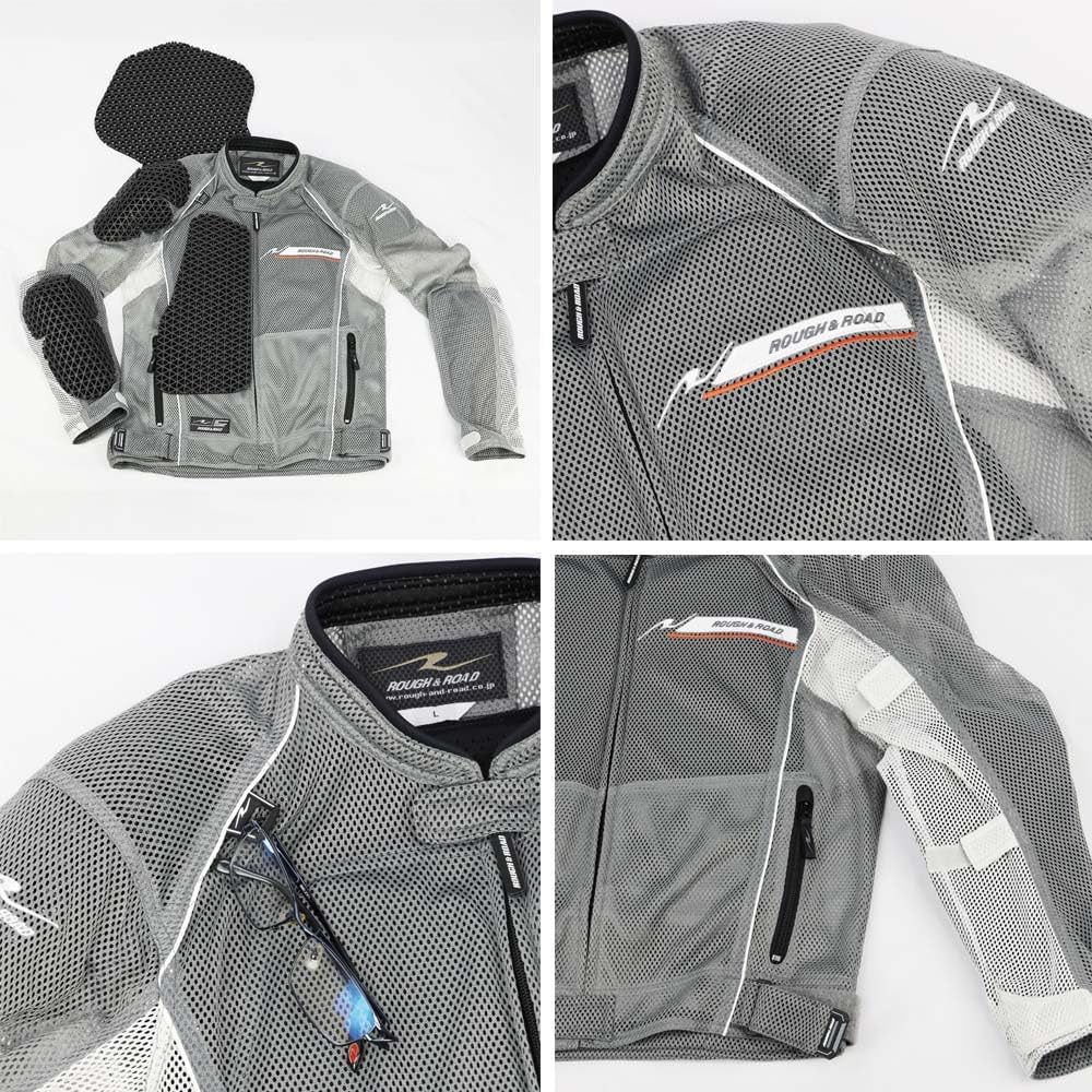 Amazon | [ラフアンドロード] ダイレクトエアメッシュジャケットFP