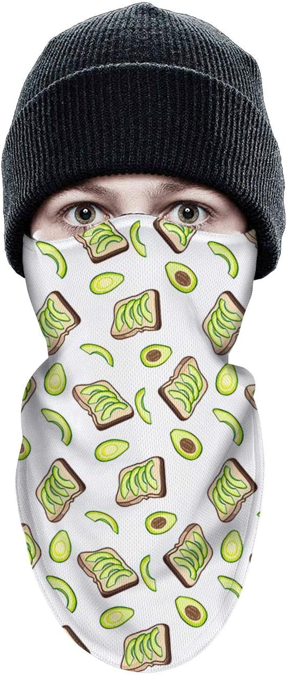 FGSGFSDHN Bread for Avocado Unisex Thermal Ski Mask UV