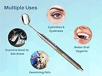 Vista 9 de ARTMAN INSTRUMENTS Juego de examen dental Pinzas de sonda de espejo con superficie antideslizante Herramientas dentales Kit de cuidado bucal y uso