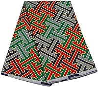 Vista 1 de Tela africana 6 yarda impresa tela africana Ankara tela de cera para el vestido de fiesta 1502