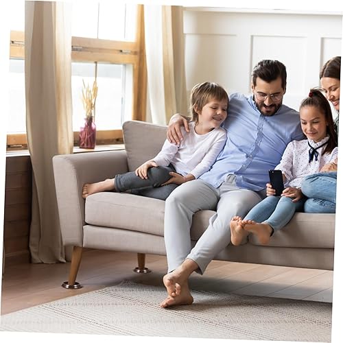 Miniatura 5 de Housoutil 10 tazas redondas para muebles respaldo de goma antideslizante que protege el suelo almohadillas antideslizantes para muebles tapones de