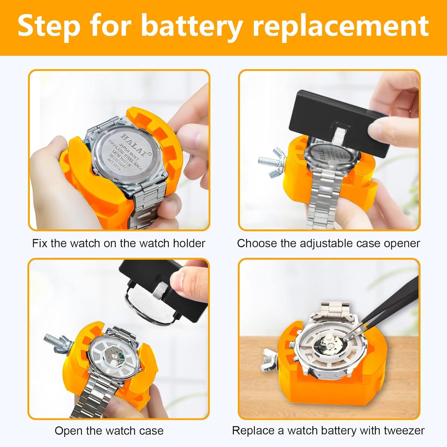 EasyTime Watch Case Opener Tool: Watch Battery Zambia Ubuy